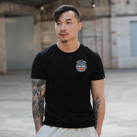2022自由基地FB原创设计越野车硬派团队定制T恤衫潮流休闲半袖体T NMT-1812 商品图1