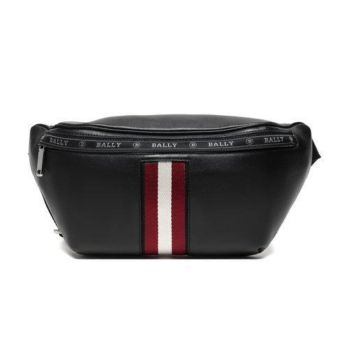 BALLY/巴利【21秋冬新款】男士Highpoint系列皮质胸包斜挎包腰包条纹 HAKAB 商品图0