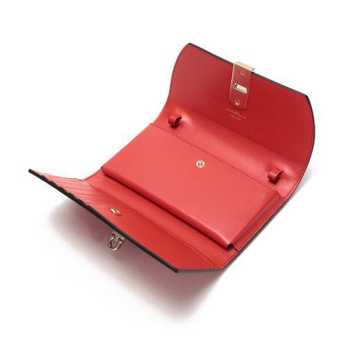 【国内现货】SalvatoreFerragamo/菲拉格慕 女士牛皮革迷你BOXYZ单肩斜挎包腰包手拿包22D776 商品图4