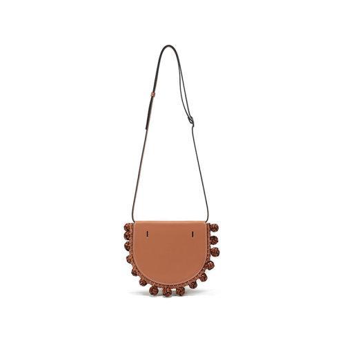 【国内现货】LOEWE/罗意威 女士HEEL系列牛皮绳结单肩斜挎包腰包 126 54AV01 商品图12