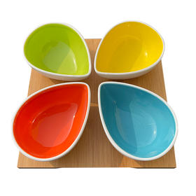 四色盘颜色认知舀的工作u口碗