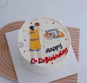 篮球手绘款 （提前24小时预订）