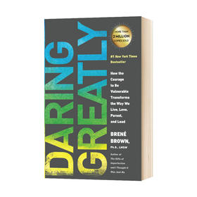 活出感性 直面脆弱 拥抱不完美的自己 英文原版 Daring Greatly Brene Brown 布琳布朗 自我提升 英文版进口原版英语书籍