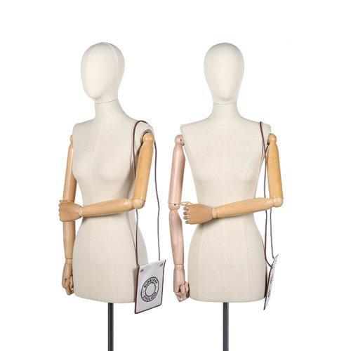 BURBERRY/博柏利【21秋冬新款】女款织物/配皮单肩斜挎包颈部挂包 80388221 商品图4