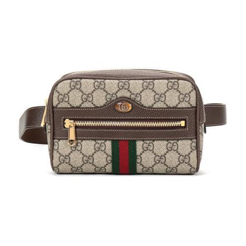 【现货秒发】GUCCI/古驰 女士Ophidia系列帆布小号腰包 517076 96I3B 商品图0