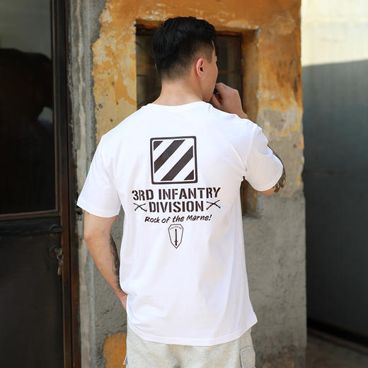 2022自由基地FB春夏装战术军风印花图案半袖潮男户外休闲T恤打底 NMT-1820 商品图1