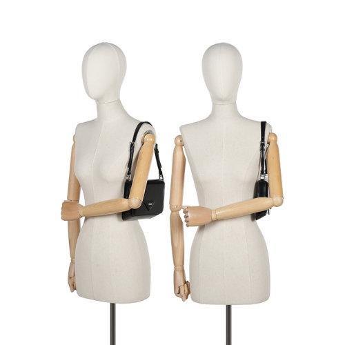 【国内现货】PRADA/普拉达 2021款 女士皮革手提单肩斜挎包 1BD294 ZO6 商品图4