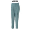 VIMAGE/纬漫纪春季新款百搭显瘦锥形休闲裤女裤子V1705328 商品缩略图5