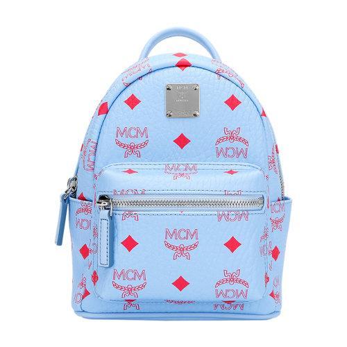 【现货秒发】MCM/MCM  女士STARK VISETOS系列涂层帆布迷你双肩包 MMKASVE14 商品图0