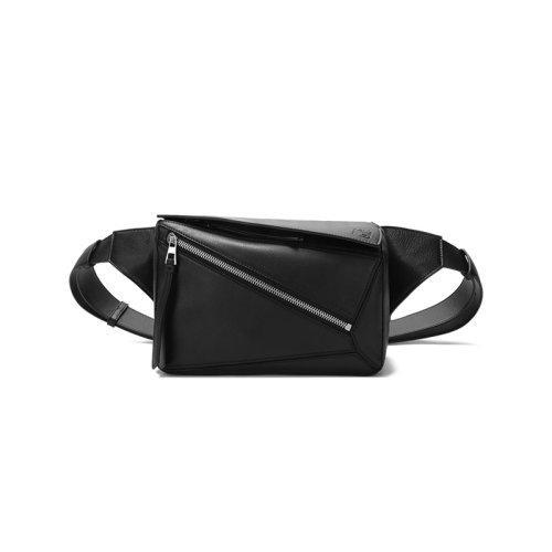 【国内现货】LOEWE/罗意威 2021款 男士小号Puzzle系列牛皮革胸包斜挎包腰包 B510P35X09 商品图0
