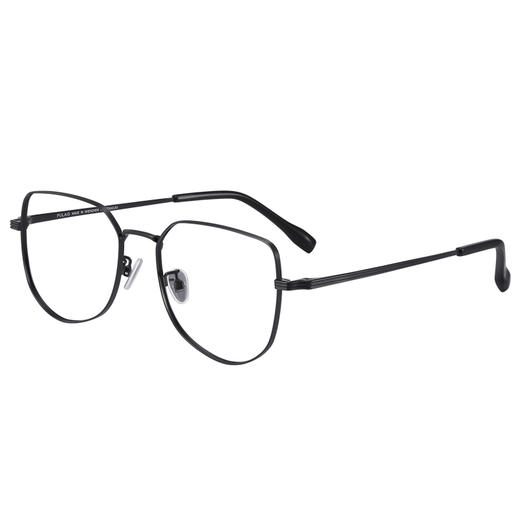 【特价秒杀款】普莱斯PT11109 合金+B钛 多边全框 商品图0