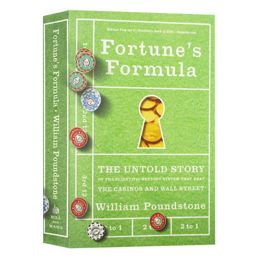 赌神数学家 战胜拉斯维加斯和金融市场的富公式 英文原版 Fortune's Formula 英文版 进口原版英语经济学书籍 商品图0