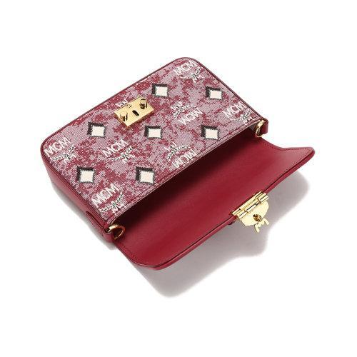 MCM/MCM【21秋冬新款】男女中性织物/配皮Vintage Jacquard onogram单肩斜挎包手拿包小号 MWRBATQ04 商品图8