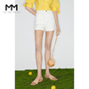 【商场同款】麦檬夏高腰一粒扣装饰休闲短裤5C4151031 商品缩略图0