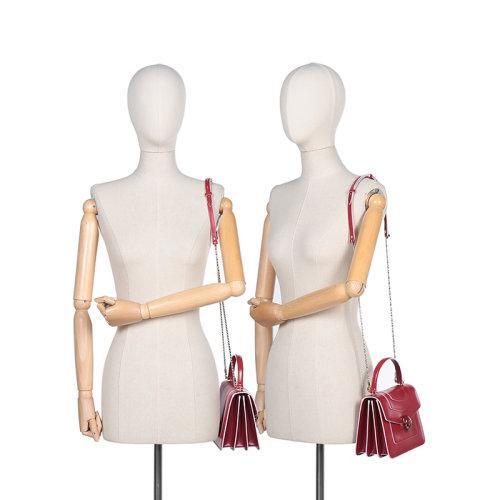 【国内现货】BVLGARI/宝格丽 2021款 女士SERPENTI FOREVER ACCESSORIES系列牛皮蛇头扣手提单肩斜挎包 289220 商品图4