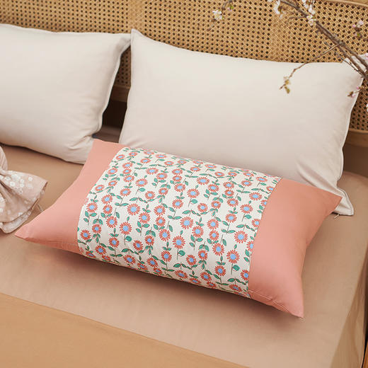 春意系列亲水棉双层分离舒适亲水棉枕头 商品图3