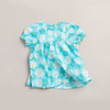 贝贝怡童装女童短袖衬衫2022夏季碎花可爱儿童上衣中大童洋气 商品缩略图4