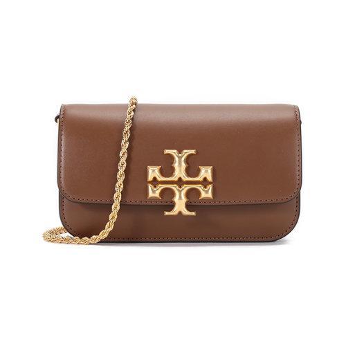 【现货秒发】 Tory Burch/汤丽柏琦 2021春夏 TB女包 ELEANOR系列牛皮手机包链条包单肩斜挎包 77082 商品图10