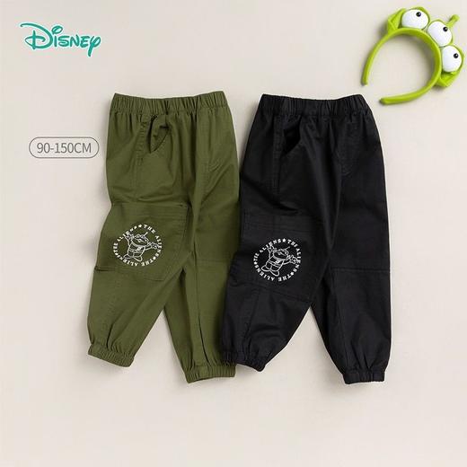迪士尼童装 男童裤子儿童工装裤中小童男孩春秋款帅气长裤韩版潮 商品图4