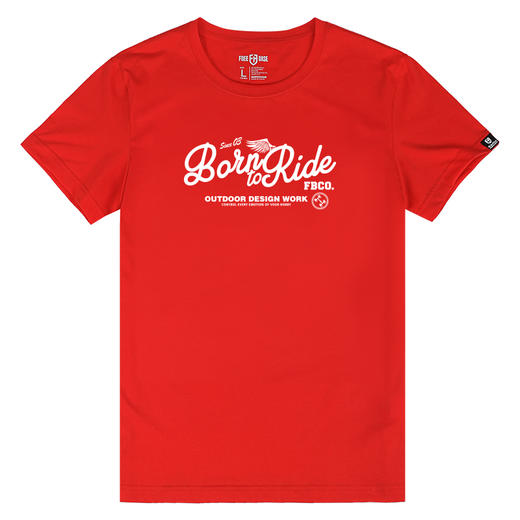 2022FREEBASE夏装美式复古印花短袖T恤男日系潮流机车潮流纯棉衫 NMT-1822 商品图4