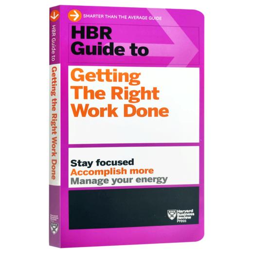 哈佛商业评论指南系列 获得正确的工作 英文原版 HBR Guide to Getting the Right Work Done 英文版 进口英语书籍 商品图1