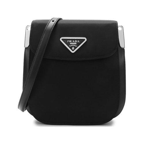 PRADA/普拉达 2021款 女士织物/配皮单肩斜挎包 1BD259 2DLN 商品图0