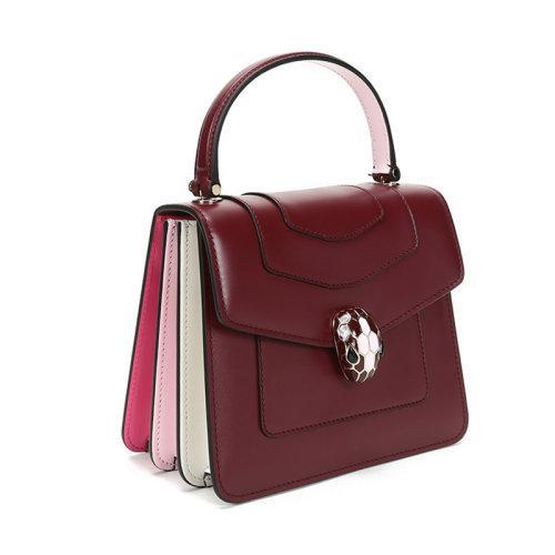 BVLGARI/宝格丽 女士SERPENTI FOREVER系列牛皮蛇头扣手提单肩斜挎包 288891 商品图1