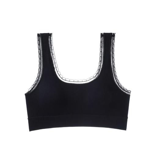 【搭配王炸】高弹舒适打底美背蕾丝&千鸟格蚕丝吊带内衣 可外穿 可内搭 胸垫可拆卸 商品图12