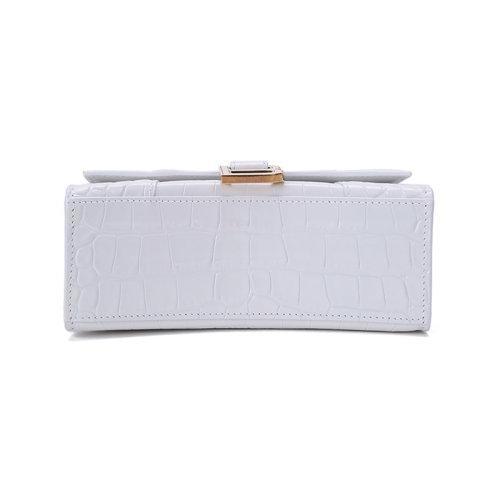 Balenciaga/巴黎世家 女士超小号牛皮Hourglass手提单肩斜挎包592833 1LRGM 商品图7