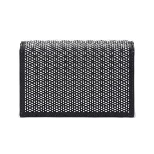 Alexander McQueen/亚历山大麦昆 女士皮革铆钉装饰单肩斜挎包手拿包 613088 1HUMI 商品图2