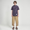 Fumito Ganryu  Pleated ButtonDown Shirt 背后褶皱短袖格子衬衫 商品缩略图0