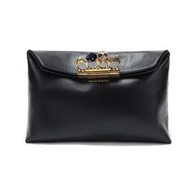 【国内现货】Alexander McQueen/亚历山大麦昆 2021款 女士皮革手拿包 631864 CSRRT