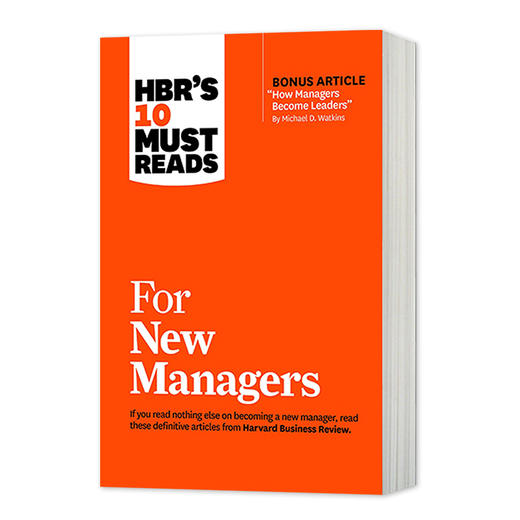 哈佛商业评论管理必读 新经理人 英文原版 HBR's 10 Must Reads for New Managers 企业管理 英文版进口原版英语书籍 商品图0