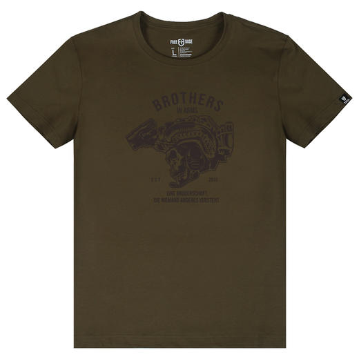 2022FB自由基地战术系列军绿纯棉短袖T恤夏季男士半袖军风打底衫 NMT-1819 商品图3