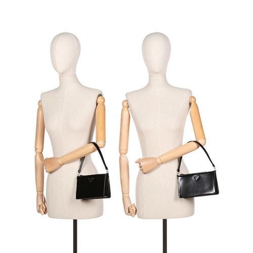 PRADA/普拉达 女士皮革手提单肩包腋下包迷你款 1BC155 ZO6 商品图9