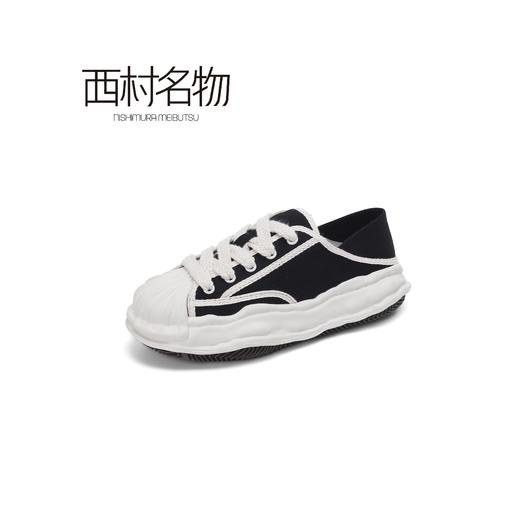 西村名物2022新款贝壳头溶解女春夏休闲ins潮鞋X22AM10651 商品图5