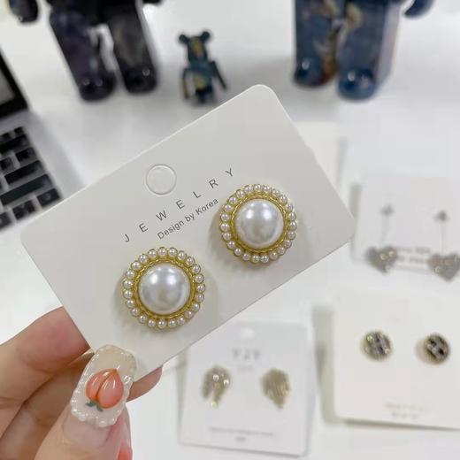 S925银七天耳钉女耳环耳饰AB礼盒套装组合礼物国庆清明出游 商品图3