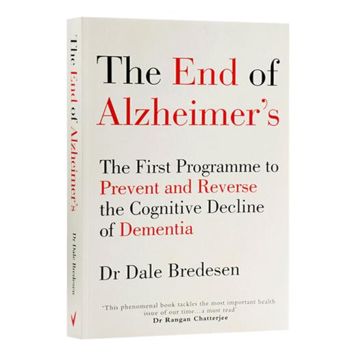 终结阿尔茨海默病 英文原版 End of Alzheimers 治liao老年痴呆症书籍 预防和逆转认知衰退 医学研究 Dale Bredesen 戴尔布雷德森 商品图1