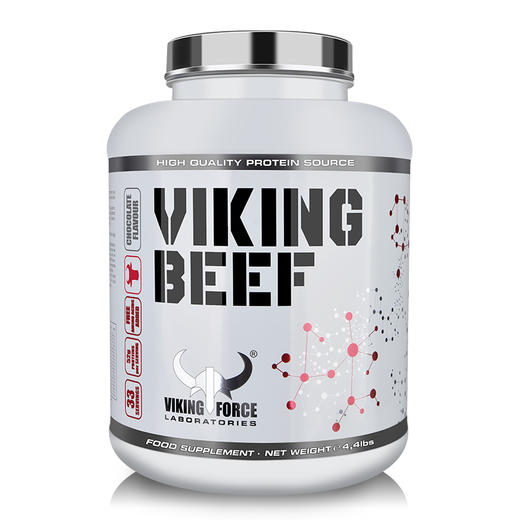 【国产】VIKING北欧海盗水解分离牛肉乳清蛋白粉 4.4磅 商品图0
