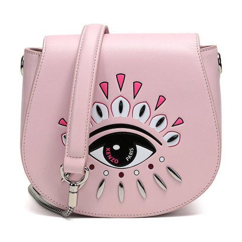 【现货秒发】KENZO/高田贤三 女士 牛皮单肩斜挎包 2SA604 L22 商品图0