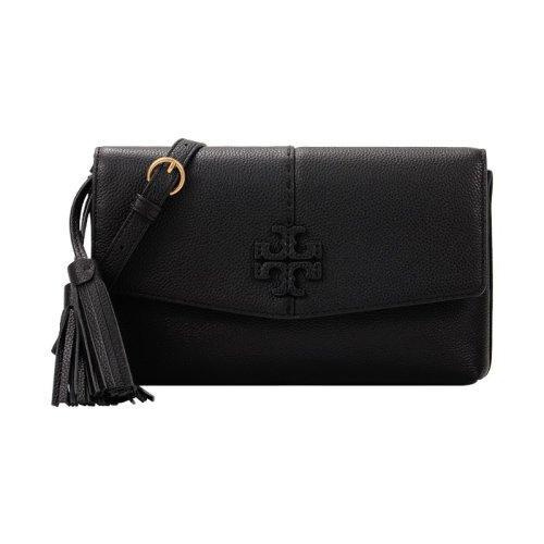 【现货秒发】Tory Burch/汤丽柏琦  TB女包 MCGRAW系列鹅卵石纹皮质双T LOGO单肩斜挎包 64456 商品图0