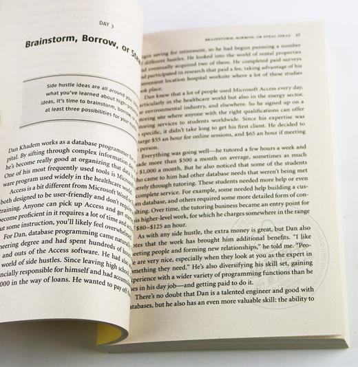 副业 你可以不只是上班族 英文原版 Side Hustle 英文版进口英语成功励志书籍 商品图1