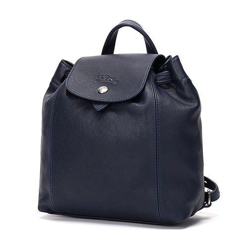 【国内现货】Longchamp/珑骧 Le Pliage Cuir 女士系列羊皮超小号双肩包 1306 737 商品图1