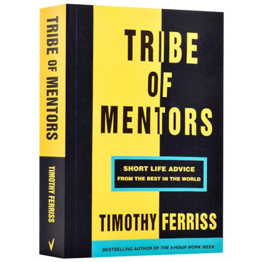 导师天团 人生进阶宝典 英文原版书 Tribe of Mentors 泰坦的工具 蒂姆费里斯 英文版进口原版英语成功励志书籍 正版 商品图1
