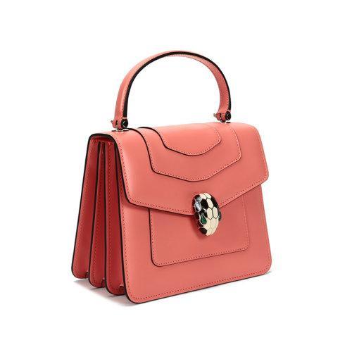 BVLGARI/宝格丽 女士SERPENTI FOREVER系列牛皮蛇头扣手提单肩斜挎包 288713 商品图1