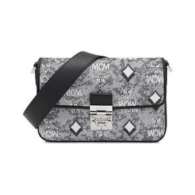 MCM/MCM【21秋冬新款】男女中性织物/配皮Vintage Jacquard onogram单肩斜挎包手拿包小号 MWRBATQ04