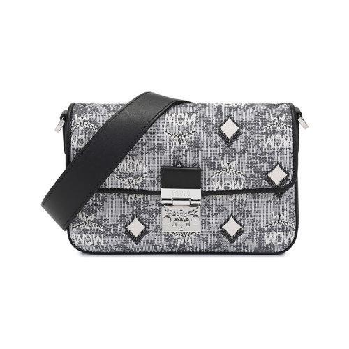 MCM/MCM【21秋冬新款】男女中性织物/配皮Vintage Jacquard onogram单肩斜挎包手拿包小号 MWRBATQ04 商品图0