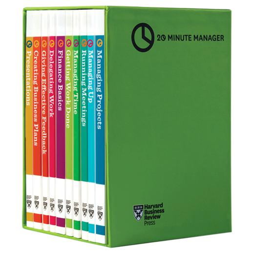 哈佛商业评论二十分钟管理丛书系列套装10册 英文原版 HBR 20 Minute Manager Boxed Set 英文版原版书籍 进口英语书 商品图1