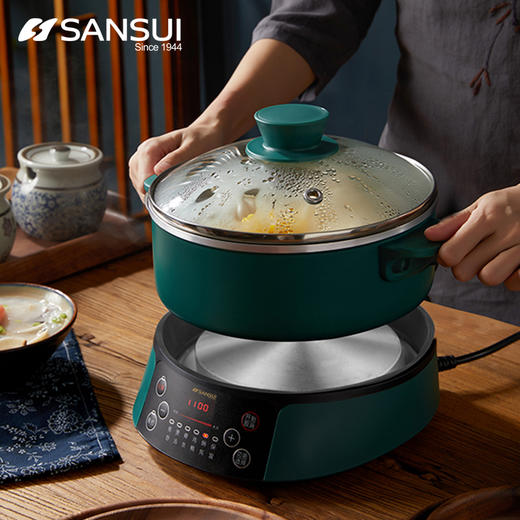 【自营】SANSUI电火锅  多功能电火锅SHG-3018 商品图3