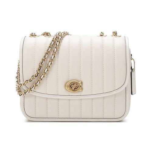 COACH/蔻驰 2021款 女士专柜款MADISON系列皮革绗缝单肩斜挎包 4684 商品图0